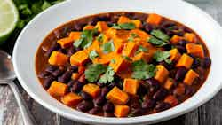 Low-sodium Sweet Potato And Black Bean Chili