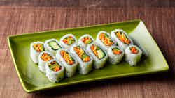 Low-sodium Veggie Sushi Rolls