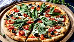Lucanian Anchovy And Olive Pizza