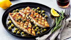 Lucanian Grilled Swordfish With Lemon And Capers