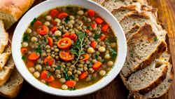 Lucanian Lentil And Sausage Soup