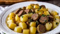 Lucanian Sausage And Potato Casserole