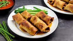 Luo Han Zhai (crispy Duck Rolls)