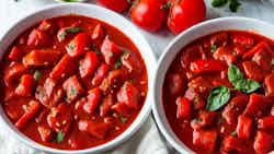 Lutenitsa (sweet And Spicy Tomato And Pepper Stew)