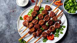 Lyulya Kebab (spiced Beef Skewers)