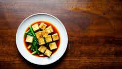 Ma La Dou Fu (fried Tofu With Spicy Garlic Sauce)