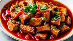 Ma La Zhu Jiao (spicy Braised Pork Trotters)