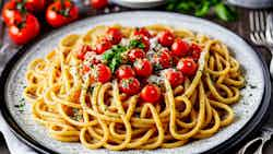 Maccheroni Alla Chitarra With Abruzzese Pecorino And Black Pepper Sauce