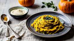 Mafeteng Mashed Pumpkin With Spinach