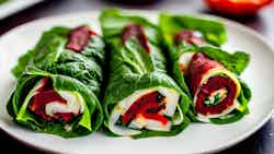 Mahshi Silq (stuffed Swiss Chard Rolls)