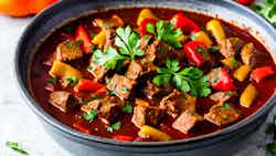 Makbous (omani Spiced Lamb And Bell Pepper Tagine)
