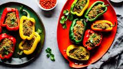 Makroud (tunisian Stuffed Bell Peppers)