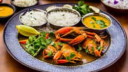 Malvani Style Crab Thali