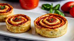 Manchego And Chorizo Pinwheels