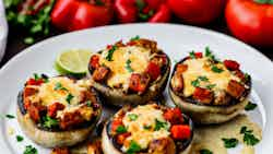 Manchego And Chorizo Stuffed Mushrooms