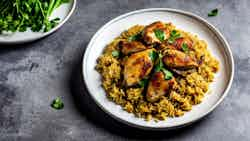 Mandi (aleppo-style Spiced Rice With Chicken)