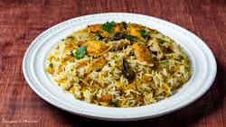 Mandi (fragrant Chicken Biryani)