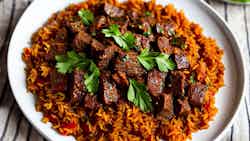 Mandi (omani Spiced Rice With Beef And Dates)