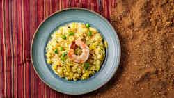 Mandi (omani Spiced Rice With Shrimp And Pineapple)