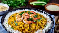 Mandi (omani Spiced Rice With Shrimp)