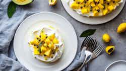 Mango And Passionfruit Pavlova