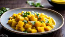 Mango Menaskai (sweet And Sour Mango Curry)