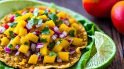 Mango Salsa Tostadas