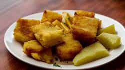 Manioc Frit (haitian Style Fried Yuca)