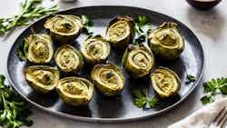 Mansaf Stuffed Artichokes (خرشوف محشو بالمنسف)