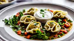 Manti (kurdish Lamb Dumplings In Yogurt Sauce)