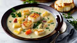 Manx Queen Scallop Chowder