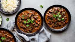 Maqloba (sudanese Spiced Beef And Eggplant Stew)