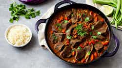 Maqloba (sudanese Spiced Lamb And Eggplant Stew)