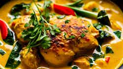 Marshallese Coconut Curry Chicken