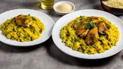 Mauritanian Chicken Pilaf With Saffron