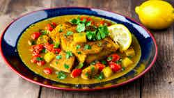 Mauritanian Fish Tagine With Preserved Lemon