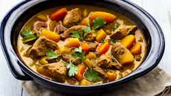 Mauritanian Lamb And Apricot Tajine