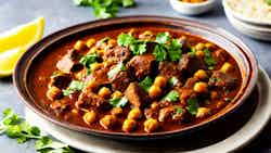 Mauritanian Lamb And Chickpea Tagine