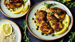 Mauritanian Spiced Chicken With Lemon And Olives