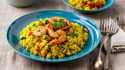 Mauritanian Spiced Shrimp And Rice Pilaf