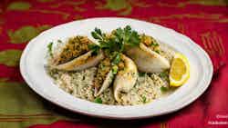 Mauritanian Stuffed Squid With Fragrant Rice