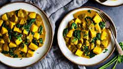 Mauritian Spinach And Potato Curry