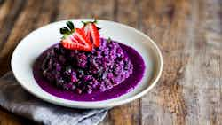 Mazamorra Morada (purple Corn Pudding)