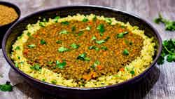 Meat And Lentil Rice Pilaf (karachi Haleem Pulao)