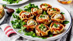 Meat Dumplings (russian Pelmeni)