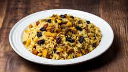 Meyveli Pilav (fragrant Rice Pilaf With Dried Fruits)