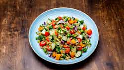 Millet and Vegetable Salad (Salade de Millet et de Légumes)