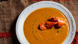 Minorcan-style Lobster Bisque (Bisque de Langosta al Estilo Menorquín)