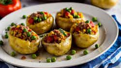 Minorcan-style Stuffed Potatoes (Papas Rellenas al Estilo Menorquín)