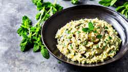 Mint Hill Mushroom Risotto